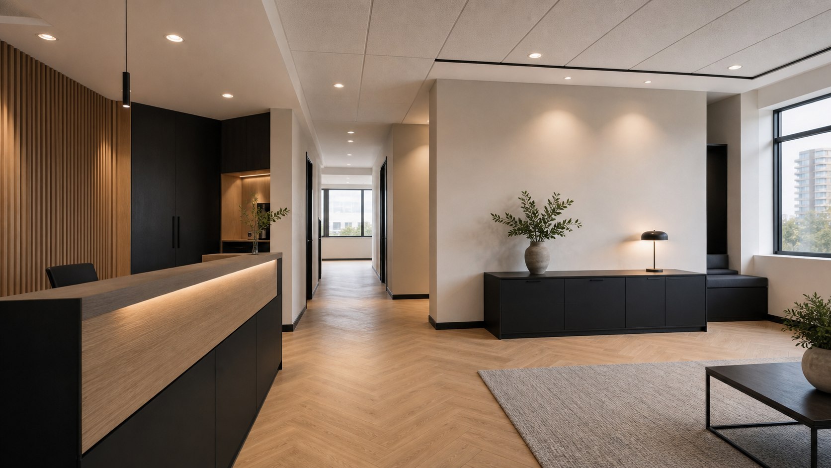 Schilderwerk en spuittechniek voor strak interieur